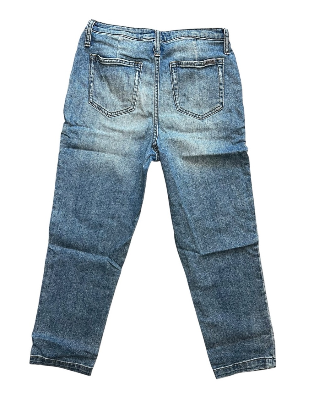 Joe’s Jeans High Rise Straight Crop Utility Jeans Relaxed Mom Fit Light Wash - Picture 7 of 11